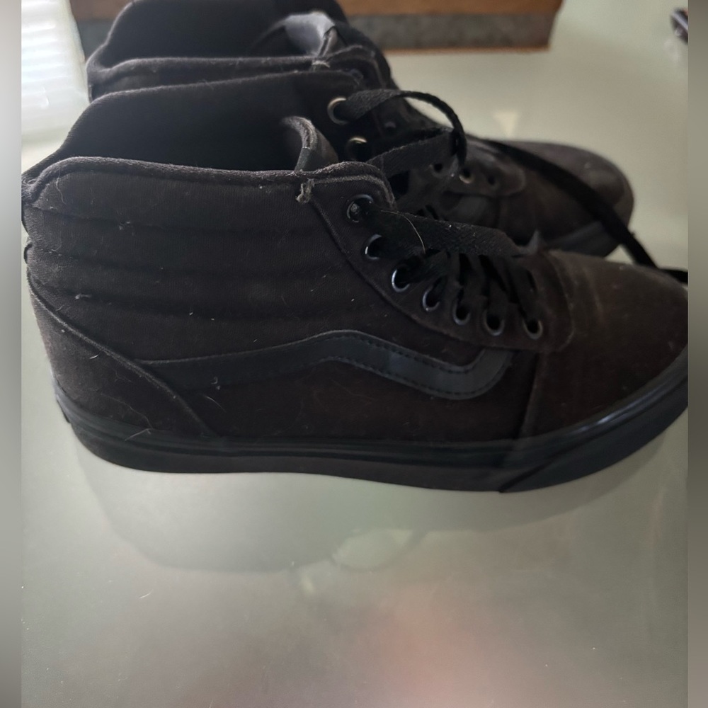 Vans Black High-Top Sneakers